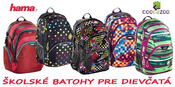 Školské batohy pre dievčatá
